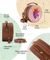 Leather Sling Bag | Hugs & Kisses